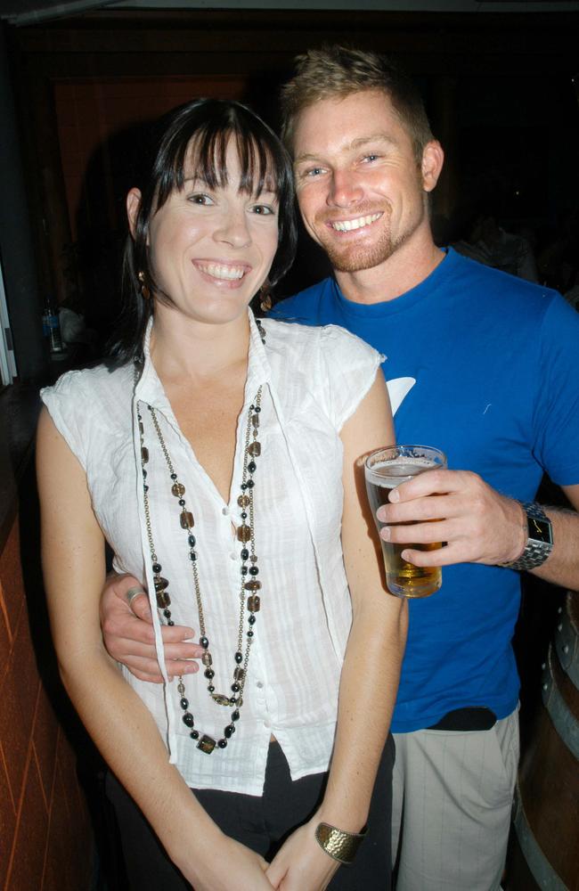 Tom James and Kate Wadley in 2006.