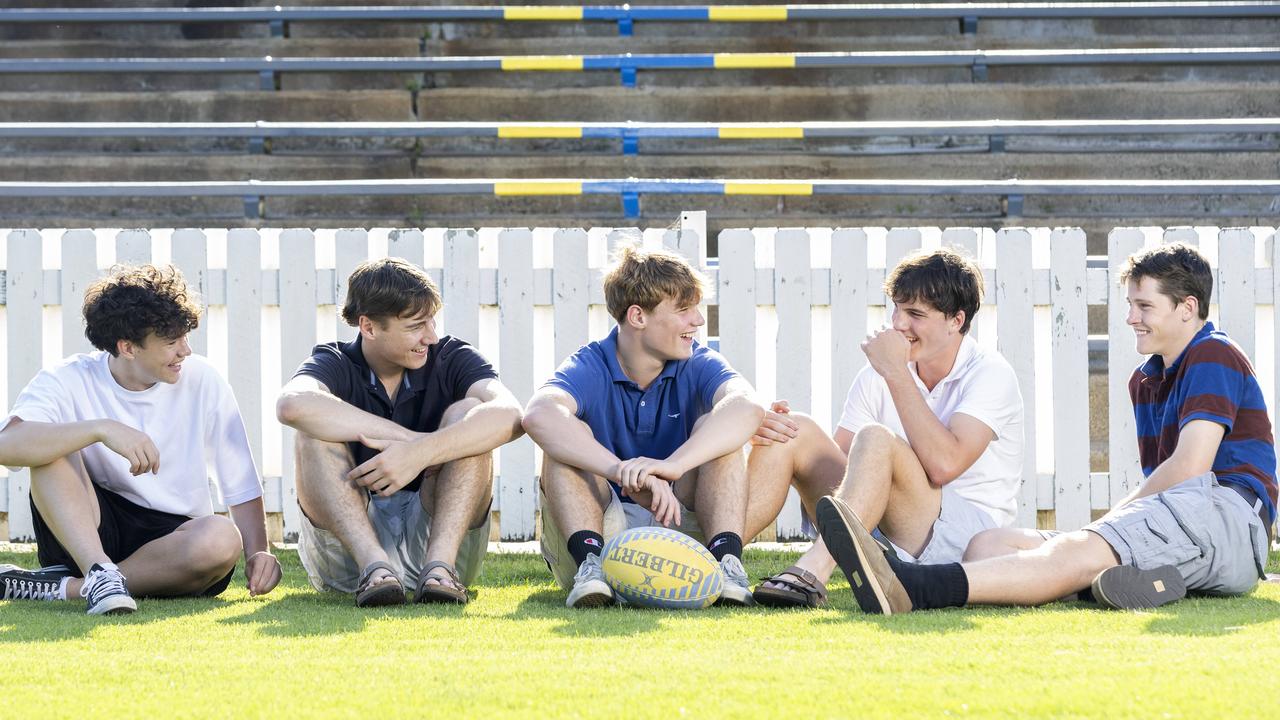 Brisbane’s Marist College Ashford has 170 male boarders taking part and all phones and laptops have been locked away for 24 hours. Picture: Richard Walker