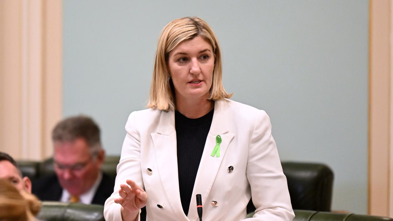 Health Minister Shannon Fentiman apologised to Ms Groom’s family. Picture: NCA NewsWire/Dan Peled