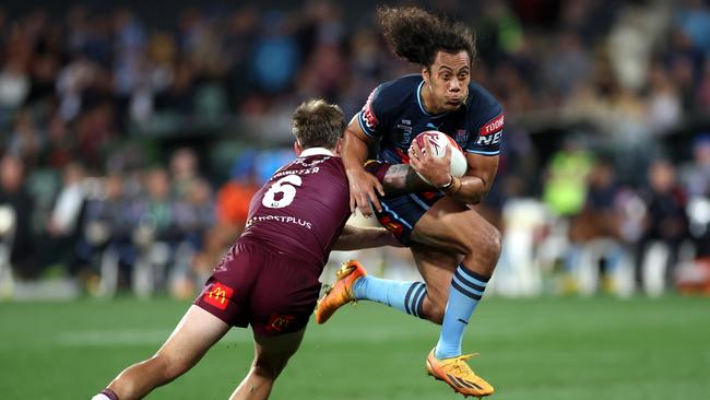 Can Luai master the Origin arena like Cam Munster has done so many times? (Photo by Mark Kolbe/Getty Images)