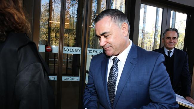 Former Deputy Premier John Barilaro was appointed to a to a $500,000-a-year trade job in New York. Picture: NCA Newswire/ Gaye Gerard