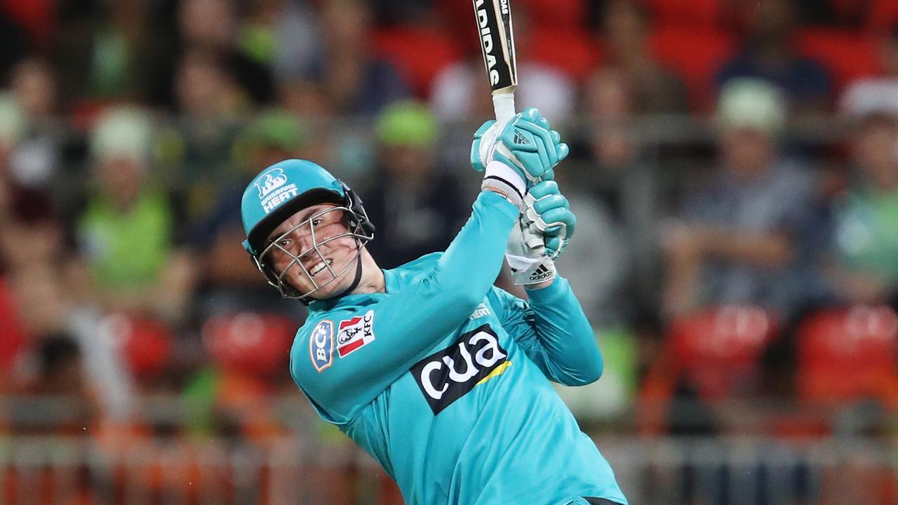 Tom Banton of the Heat bats during the Big Bash League (BBL) cricket match between Sydney Thunder and Brisbane Heat at Spotless Stadium in Sydney, Monday, January 6, 2020. (AAP Image/Brendon Thorne) NO ARCHIVING, EDITORIAL USE ONLY, IMAGES TO BE USED FOR NEWS REPORTING PURPOSES ONLY, NO COMMERCIAL USE WHATSOEVER, NO USE IN BOOKS WITHOUT PRIOR WRITTEN CONSENT FROM AAP