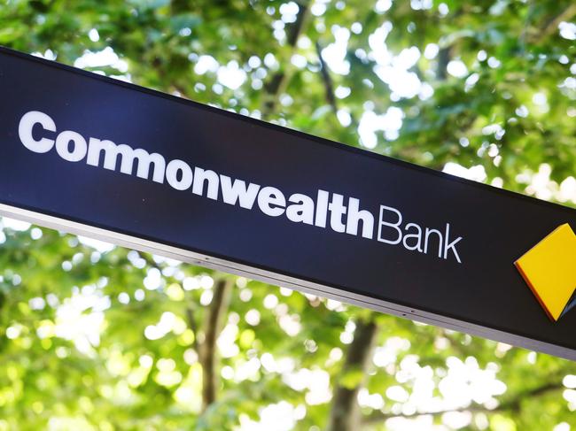 24/10/2017: Generic pictures of Commonwealth Bank logo. Hollie Adams/The Australian