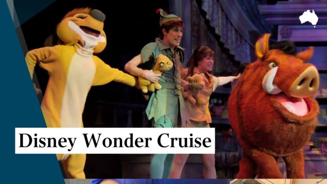 Disney Wonder Cruise for The Australian's Travel + Luxury