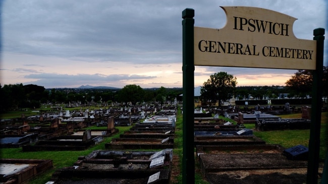 Ipswich General Cemetery. Picture: Facebook / Ghost Tours Australia Ipswich