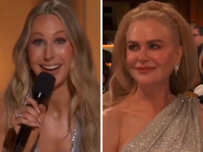 Nikki Glaser spared Nicole Kidman from a brutal joke at the Golden Globes.