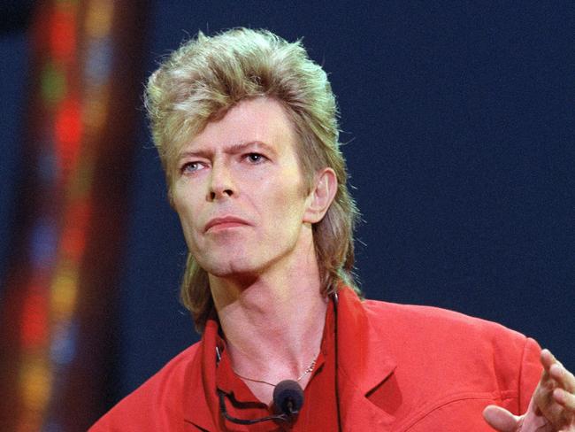 Bowie has already won four awards, his first ever music gongs at the Grammys. Picture: AFP / Bertrand Guay