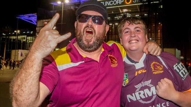 Socials -NRL Brisbane v Storm Friday 8 September 2023. Pics by Stephen Archer