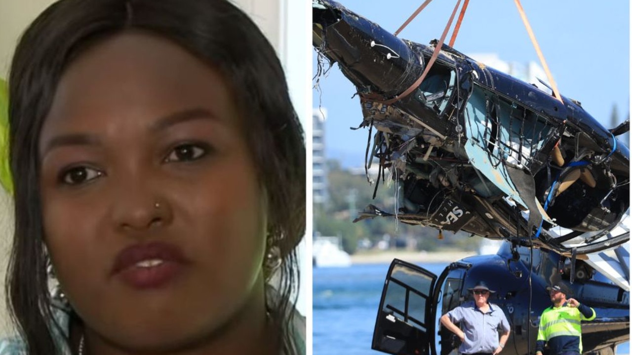 Seaworld Helicopter Crash Mum Winnie De Silva Describes Gold Coast