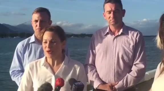 Deputy Premier Jackie Trad announces climate plan