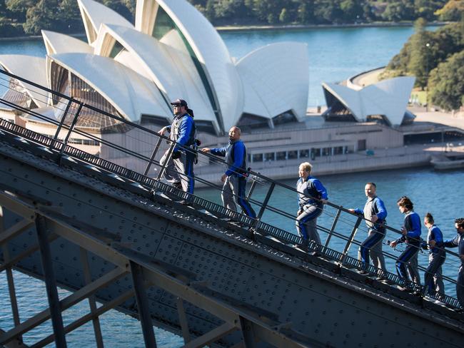 Meghan won’t take part in the Sydney Harbour Bridge climb. Picture: Bridge Climb.