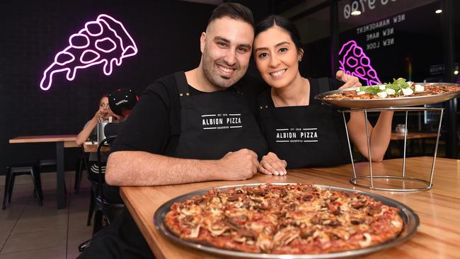 Number 4: Matt and Johana Hakim from Albion Pizza, Brunswick West. Picture: Josie Hayden