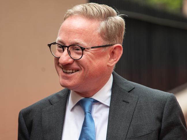 SYDNEY, AUSTRALIA - NewsWire Photos September 15, 2020: Parliamentary Secretary for Energy and the Arts Ben Franklin arrives at NSW Parliament ahead of a National Party Meeting today, Sydney. Picture: NCA NewsWire / James Gourley