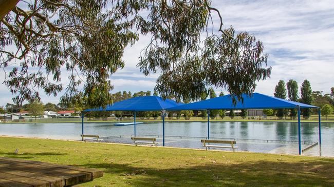 A view of the current Millicent Swimming Lake in the summer. Picture: Wattle Range Council