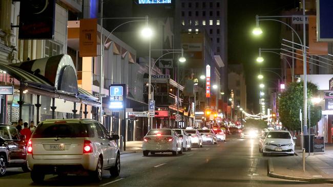 One of the fined businesses was the Downtown nightspot on Adelaide’s Hindley Street. File picture