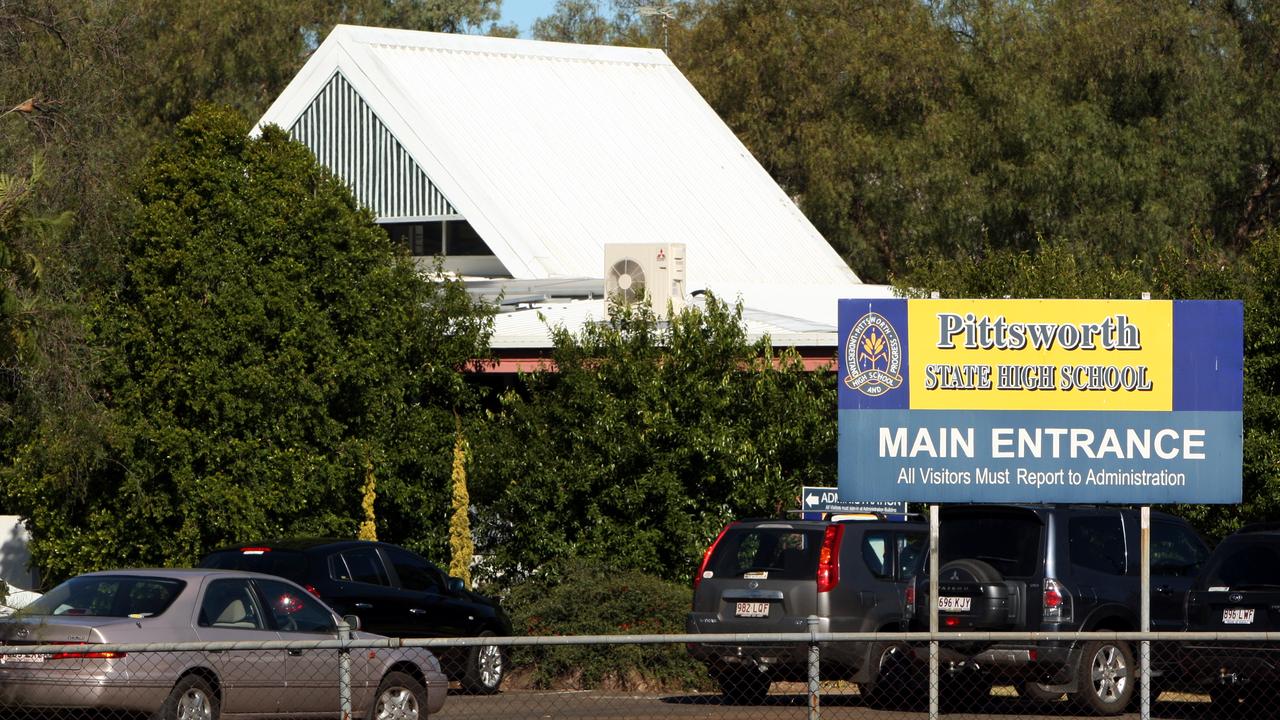 Pittsworth State High School, Pittsworth, outside Toowoomba QLD.