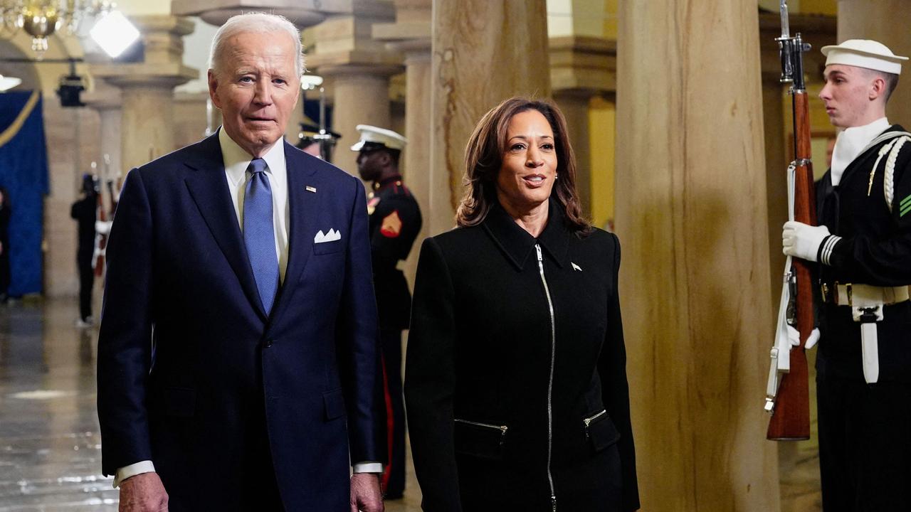 Joe Biden and Kamala Harris have been stripped of their security clearances. Picture: AFP