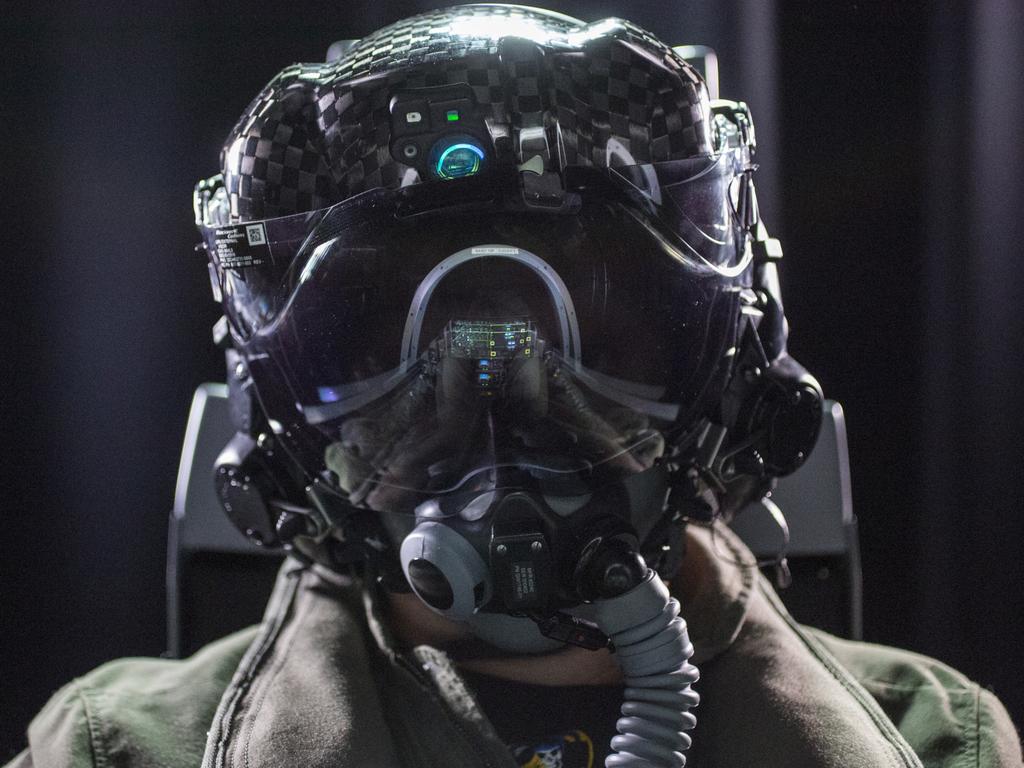 A Joint Strike Fighter F-35 Gen III Helmet. Picture: Supplied