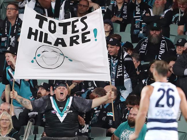 Port Adelaide could get even more fans in for a home preliminary final. Picture: Sarah Reed