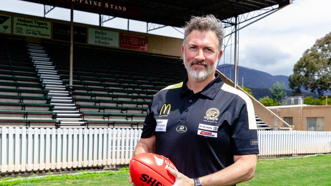 Hobart Football Club has announced Daniel Gray as their new senior SFL coach for the 2024 season. Picture: Linda Higginson