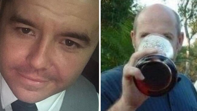 Grant Harden, 29, of St Marys, left, and Richard Martin Spry, 48, of Glenwood, have been charged as part of a federal police investigation into child abuse material. Picture: Facebook