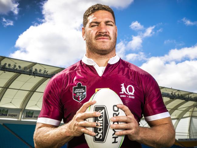 ** CONTACT BRIS PIC DESK BEFORE USE ** QLD State of Origin team.Origin player Brenko Lee.Picture: NIGEL HALLETT