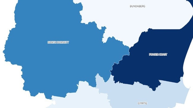 New data has revealed the regions worst hit by vehicle theft in Wide Bay-Burnett in 2022.