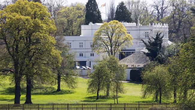 Prince Andrew’s residence Royal Lodge.