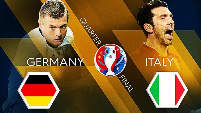Germany v Italy.