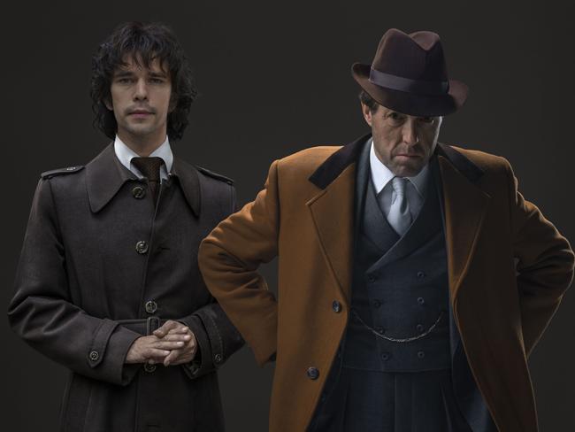 Ben Whishaw and Hugh Grant were both nominated for Emmys for A Very English Scandal. Picture: Supplied