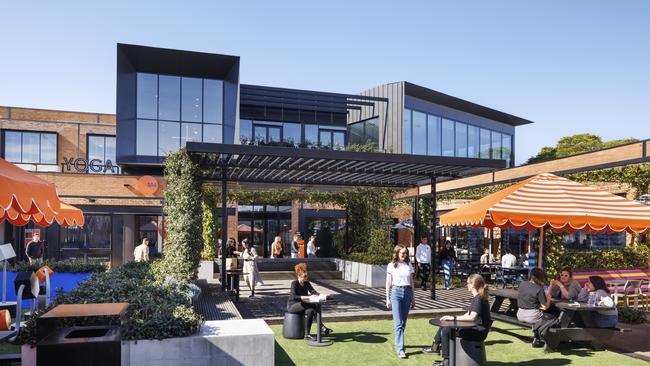 From Old to Bold: The former Morris Moor cigarette factory in Moorabbin has been revitalised as a thriving business and community hub.