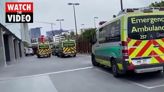 Fury after 93yo woman waits hours in ambulance (7 News)