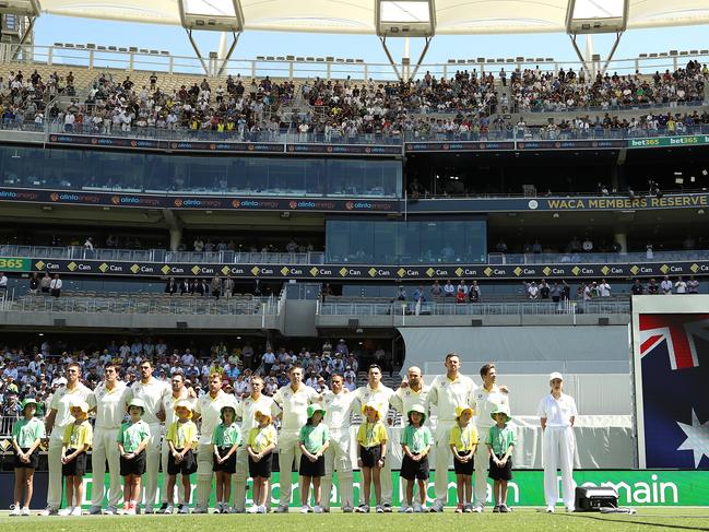 The Australian men’s cricket team will again play India at Perth Stadium as they did in 2018. Picture: Ryan Pierse/Getty Images