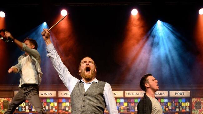 The Choir of Man will open their on-stage pub in Melbourne over summer. Image: David and Chris Cann.