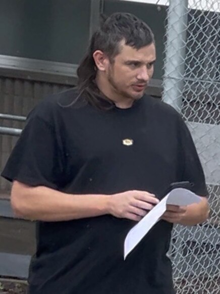 Dwaine Michael Green, 33, leaving Beenleigh courthouse