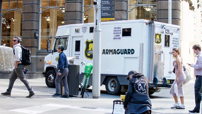 Armaguard will enter into new negotiations with its key cash customers rather than accept a $26m rescue deal. Picture: NCA NewsWire / Nikki Short