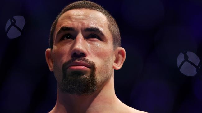 Robert Whittaker takes on Dricus du Plessis in Vegas. Picture: Getty Images