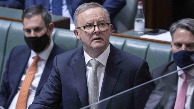 Prime Minister Anthony Albanese and his Labor government face a tall task to reach their 2030 goals. Picture: Gary Ramage