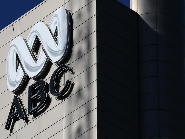Signage is seen at the ABC offices in Ultimo, Sydney, Tuesday, June 11, 2019. The ABC is considering a legal challenge after federal police raided the public broadcaster's Sydney offices last week. (AAP Image/Danny Casey) NO ARCHIVING