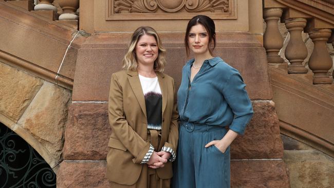 Comedians Kate McLennan and Kate McCartney, the writers behind Deadloch.<i> </i>Picture: John Feder