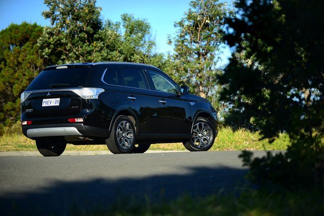 The Mitsubishi Outlander PHEV.