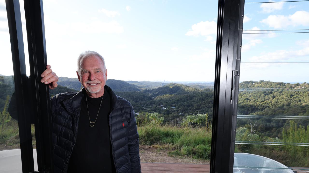 Gwinganna is opening a sister property called EcoView Retreat. The new space will have up to 15 villas, 5 treatment rooms, outdoor pools and spas, infared saunas and more. It is expected to open by early 2025. Owner Tony de Leede at the property. Picture Glenn Hampson