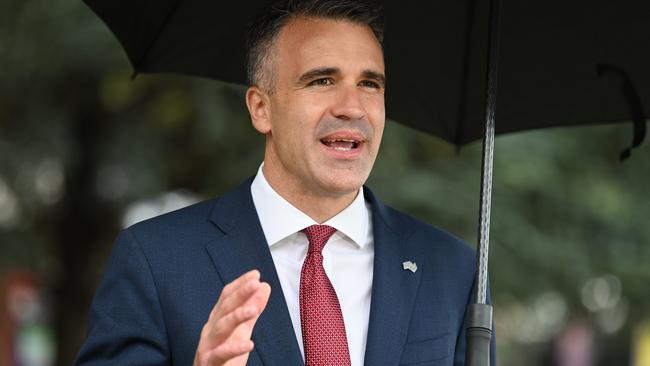 Labor Leader Peter Malinauskas is tring to convince people that SA’s health system is in crisis. Picture: NCA NewsWire / Naomi Jellicoe