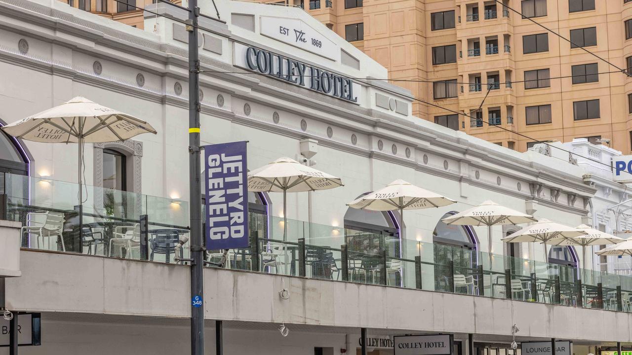 The Colley Hotel in Glenelg SA. Pictured on June 14 2024. Picture: Ben Clark