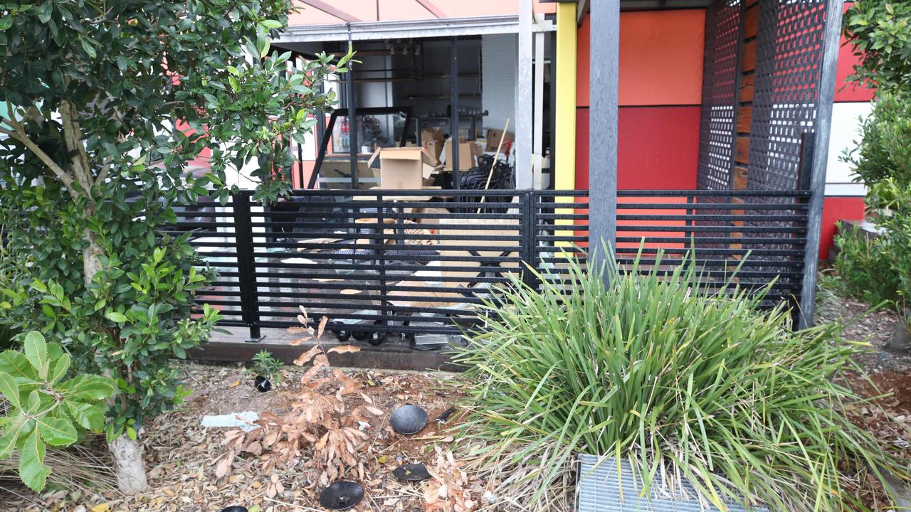 A gas bottle exploded as a young couple were fitting out the kitchen of their new cafe. Picture: Glenn Hampson