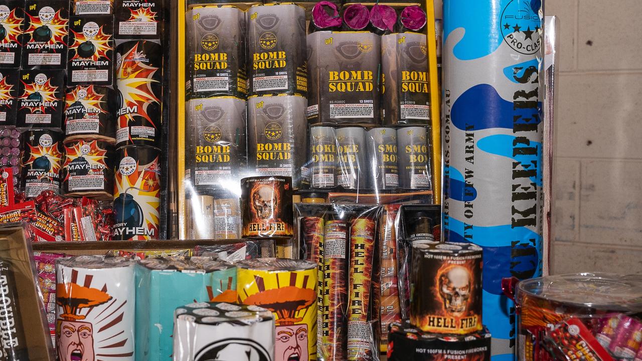 Territory Day fireworks threat. Picture: Pema Tamang Pakhrin