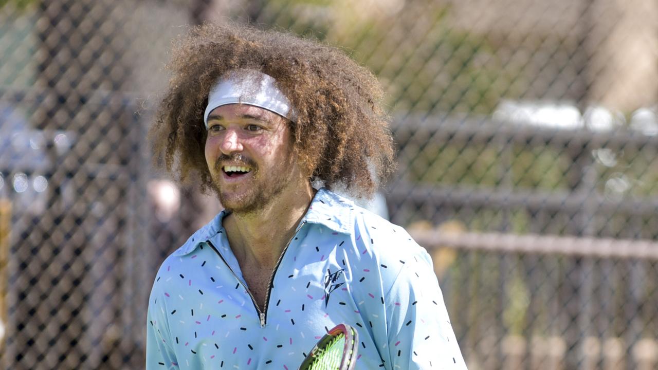 Redfoo made his professional tennis debut aged 49. (Photo by Rodin Eckenroth/WireImage)