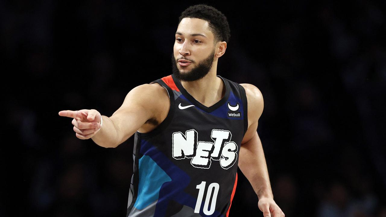 Ben Simmons’ comeback lasted just one game. Photo: Sarah Stier/Getty Images/AFP.