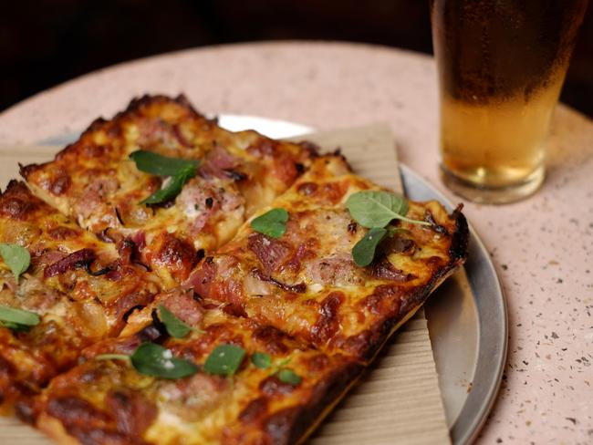 The Lansdowne has great Detroit-style pizza. Picture: Supplied