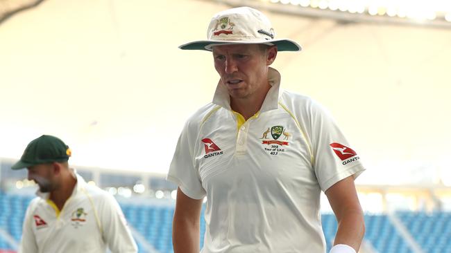 Peter Siddle returned Australia’s best bowling figures. Picture: Getty Images